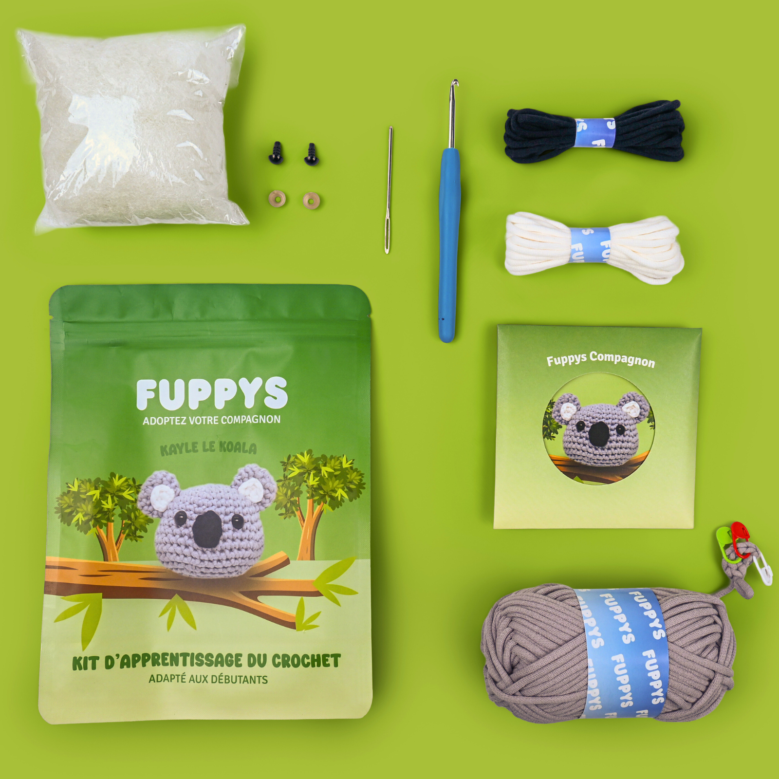 Fuppys Compagnon Crochet Kits